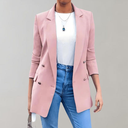 Eveloria Damen Revers-Blazer