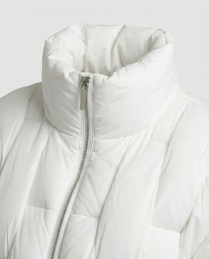 Damen Gefütterte Pufferjacke Warm