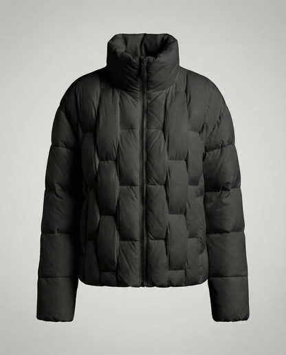 Damen Gefütterte Pufferjacke Warm