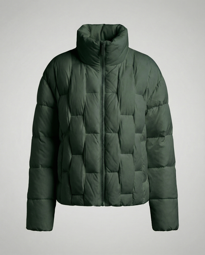Damen Gefütterte Pufferjacke Warm