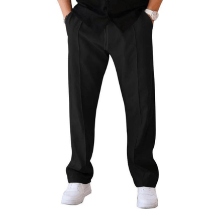 Herren Hose Loose Fit Gerades Bein Sommerhose - Eveloria