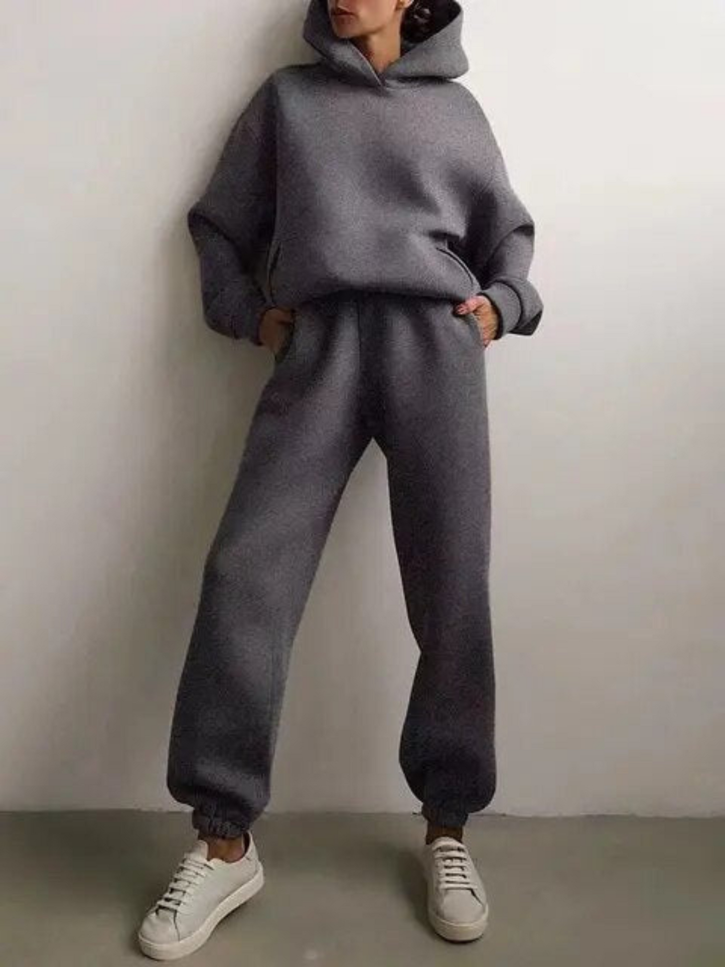 Eveloria Damen Loungewear Set Hoodie Jogginghose Gemütlich