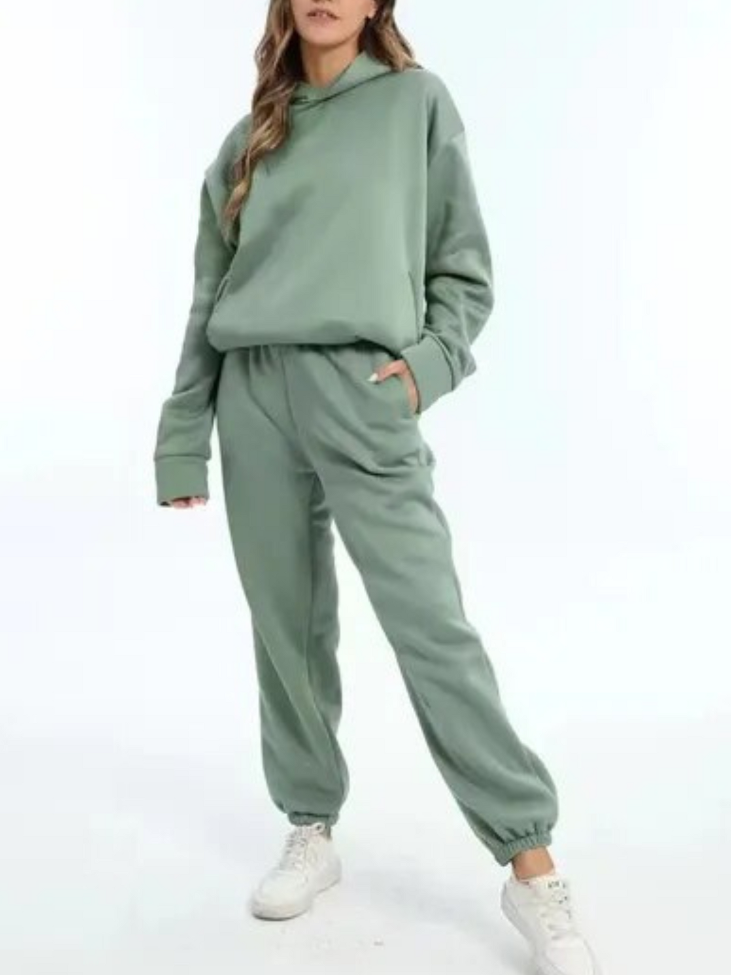 Eveloria Damen Loungewear Set Hoodie Jogginghose Gemütlich - Eveloria