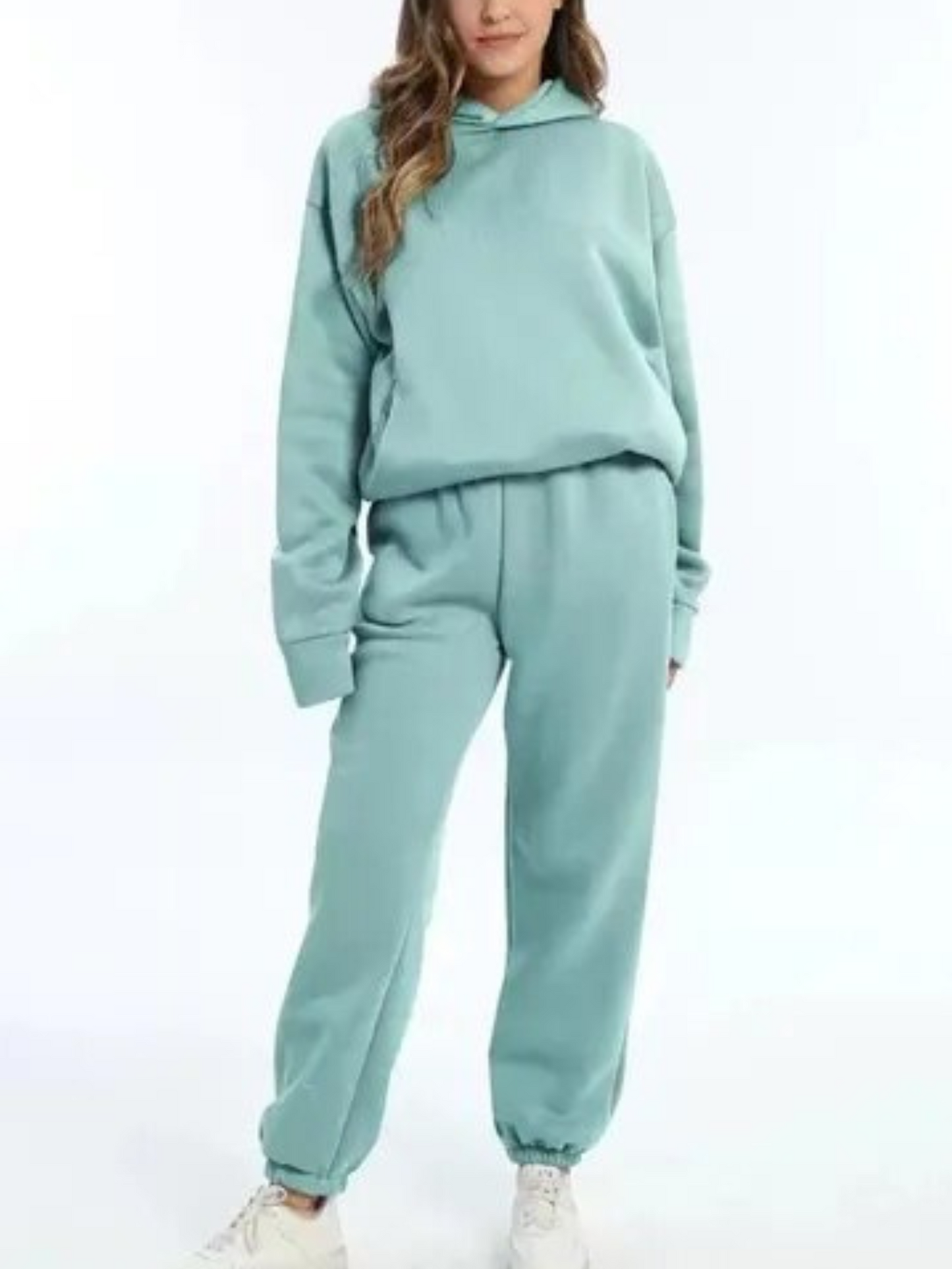 Eveloria Damen Loungewear Set Hoodie Jogginghose Gemütlich