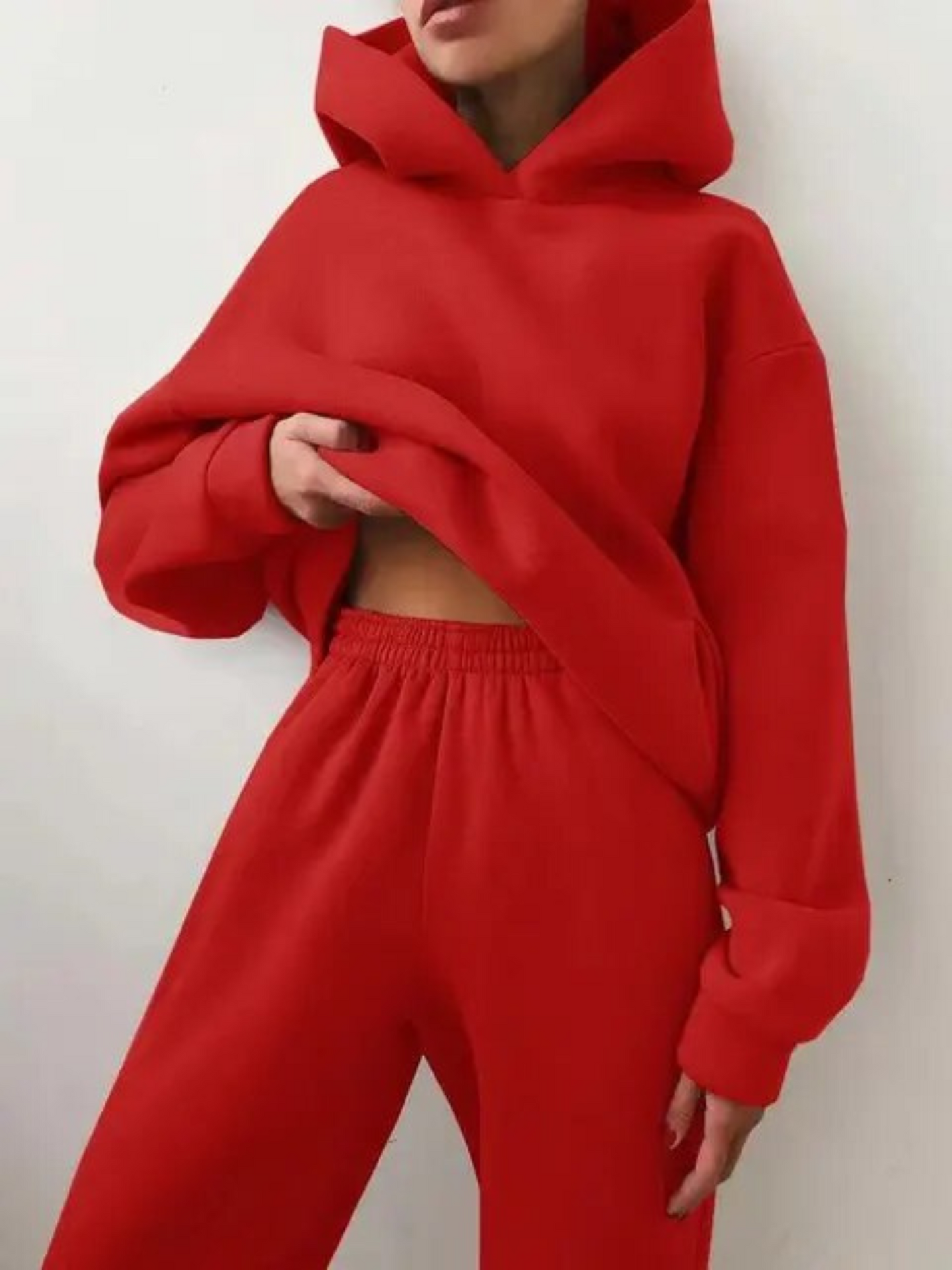 Eveloria Damen Loungewear Set Hoodie Jogginghose Gemütlich