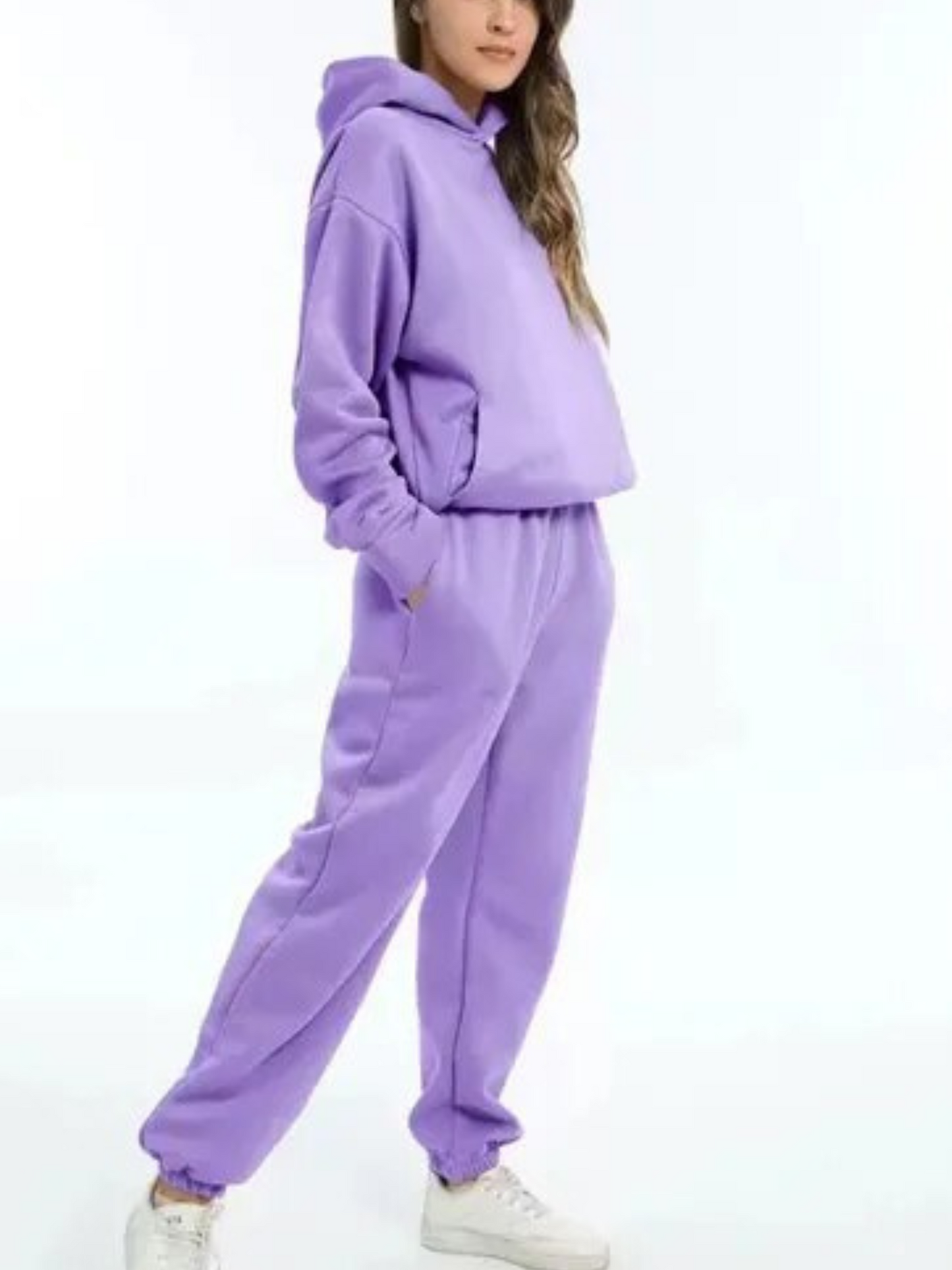 Eveloria Damen Loungewear Set Hoodie Jogginghose Gemütlich