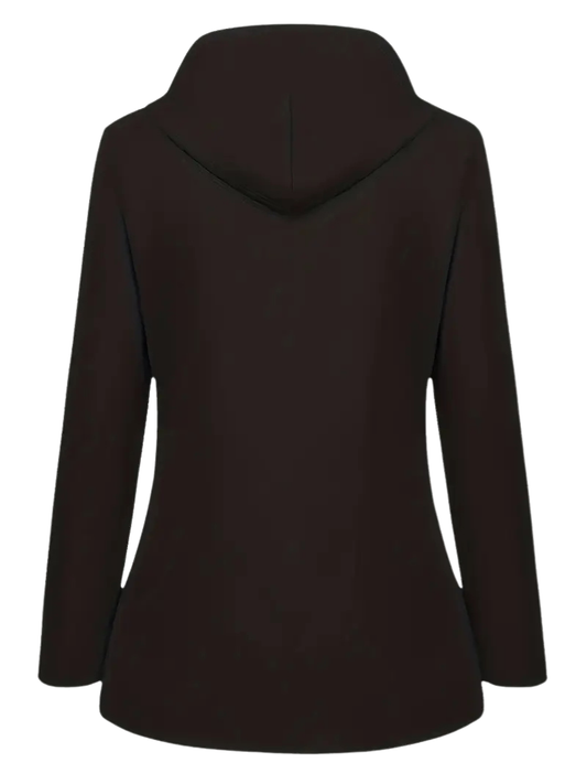 Eveloria Damen Winterjacke Vattentät Schwarz - Eveloria