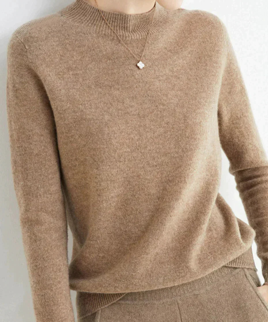 Damen Weich Pullover Kurz