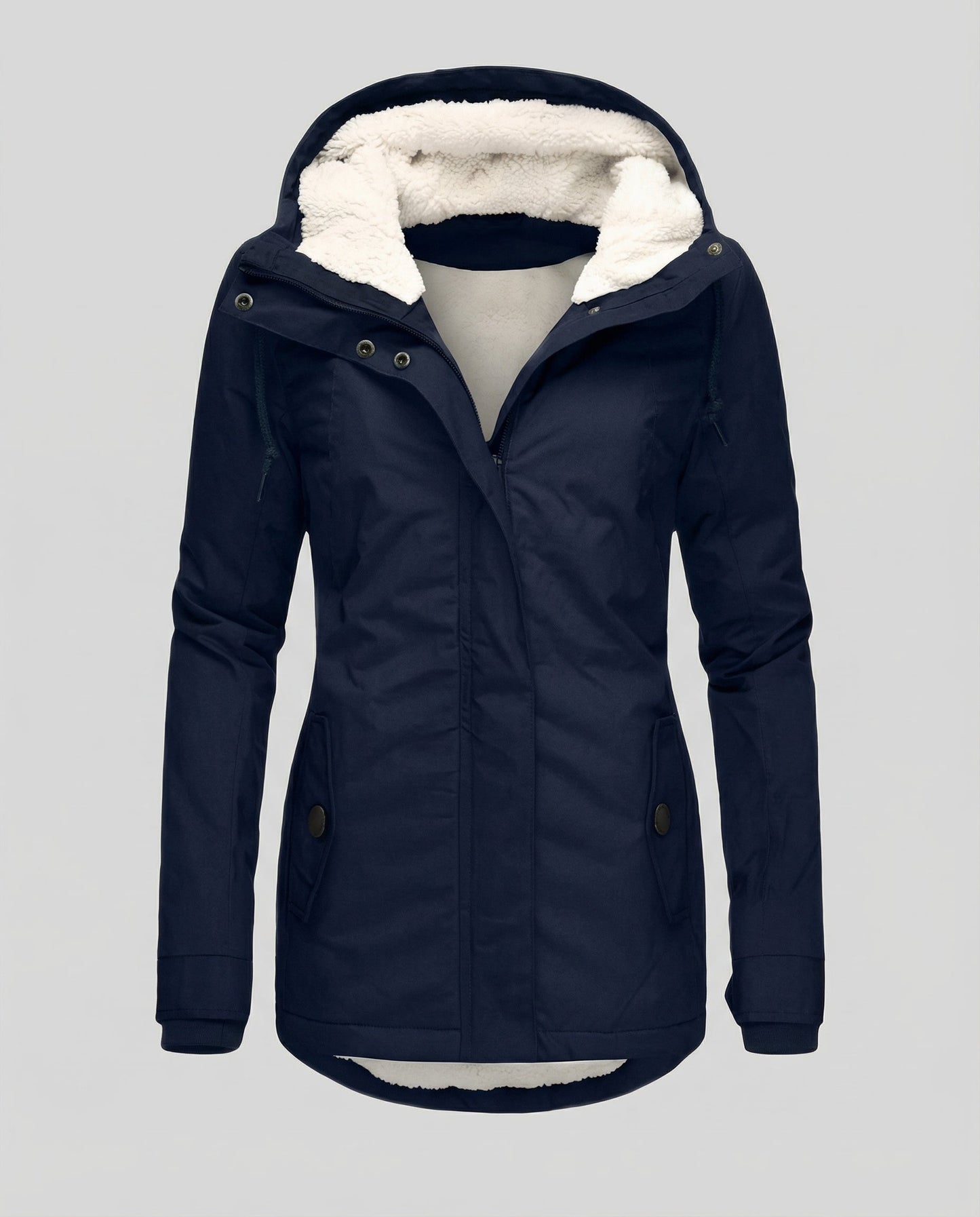Damen Winterjacke Kapuze Wärmedämmend