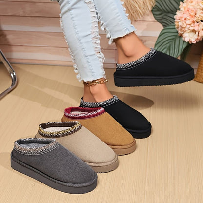 Damen Hausschuhe Mules Atmungsaktives Design Rutschfeste Sohle - Eveloria
