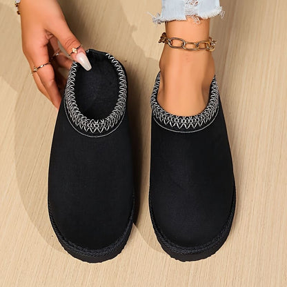 Damen Hausschuhe Mules Atmungsaktives Design Rutschfeste Sohle