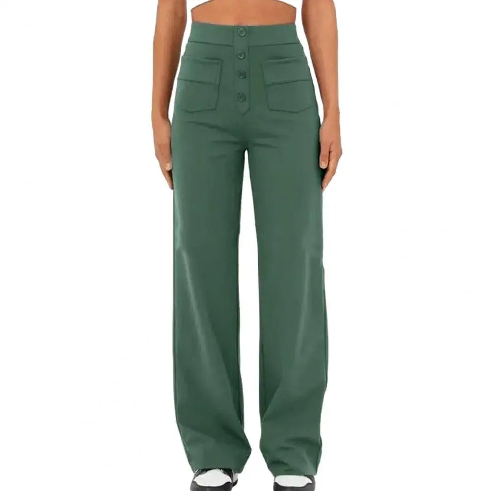 Damen Hochtaillierte Hosen