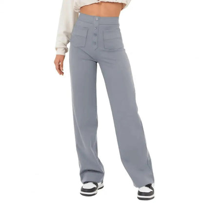 Damen Hochtaillierte Hosen - Eveloria