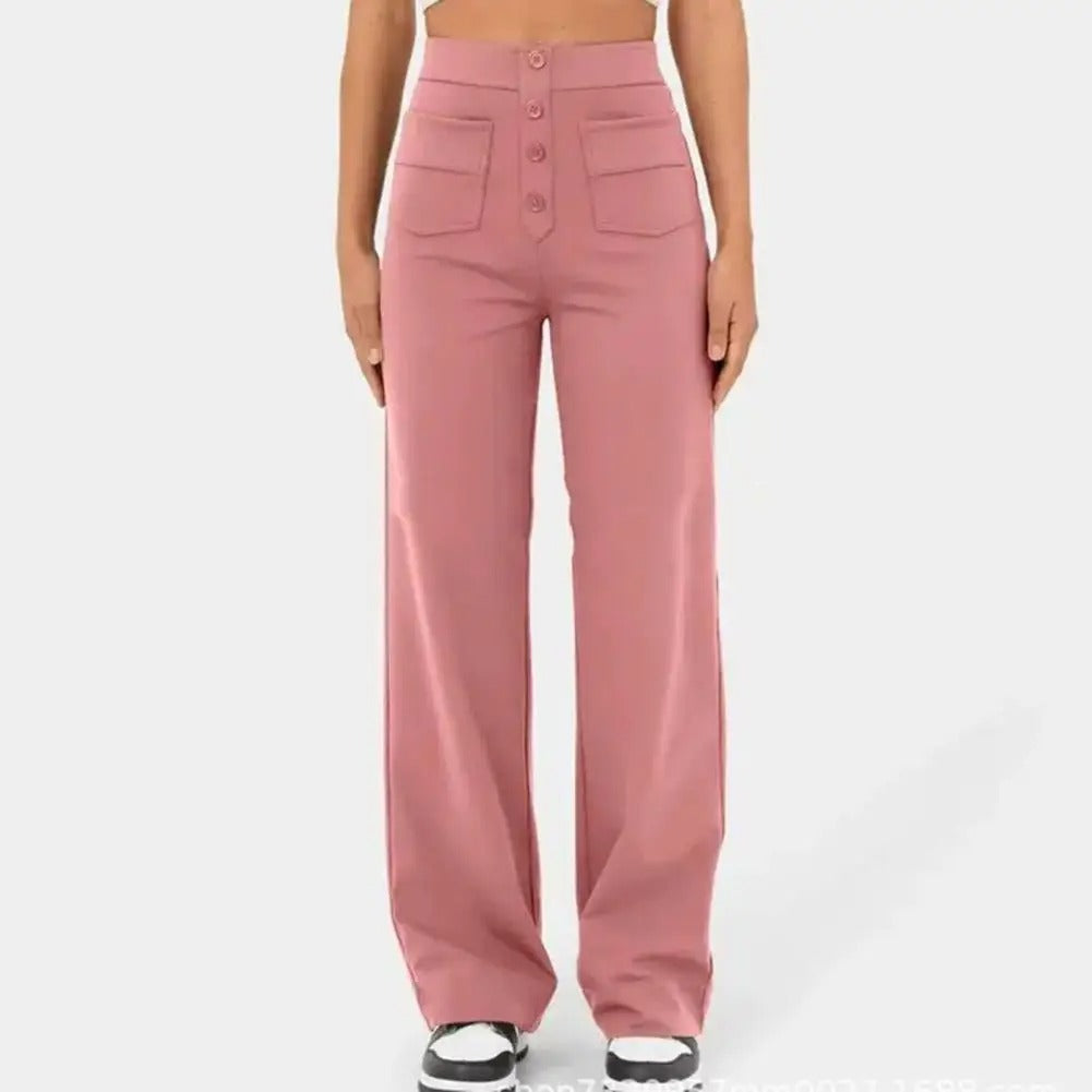 Damen Hochtaillierte Hosen