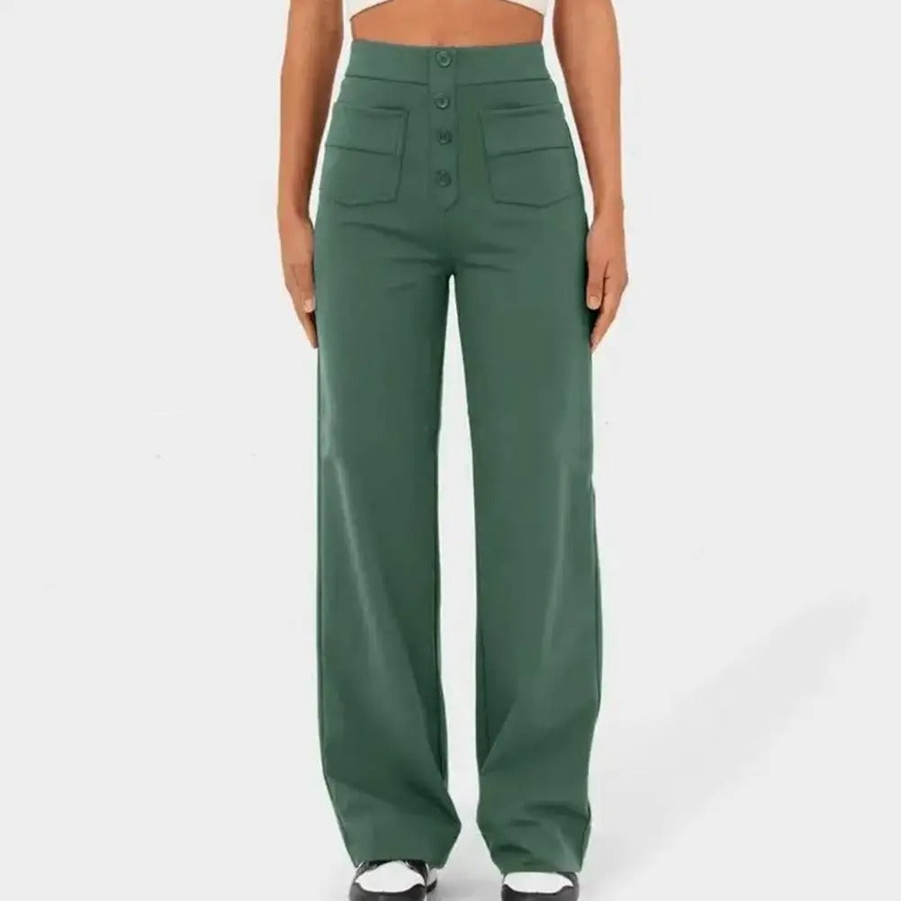 Damen Hochtaillierte Hosen