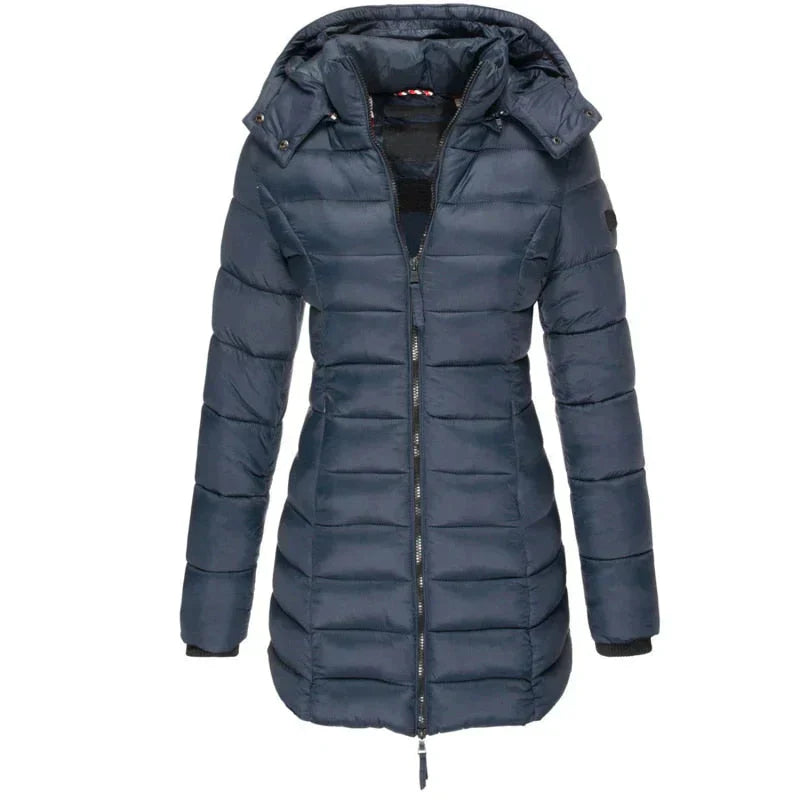 Damen Daunenjacke Mit Kapuze Marley