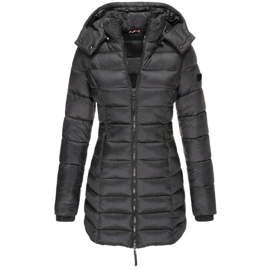 Damen Daunenjacke Mit Kapuze Marley - Eveloria