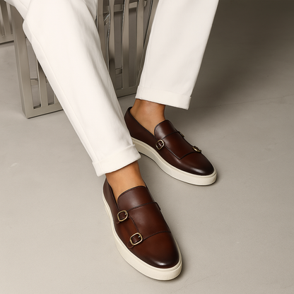 Herren Slip-On Loafer Frühling Schnallen Schuhe