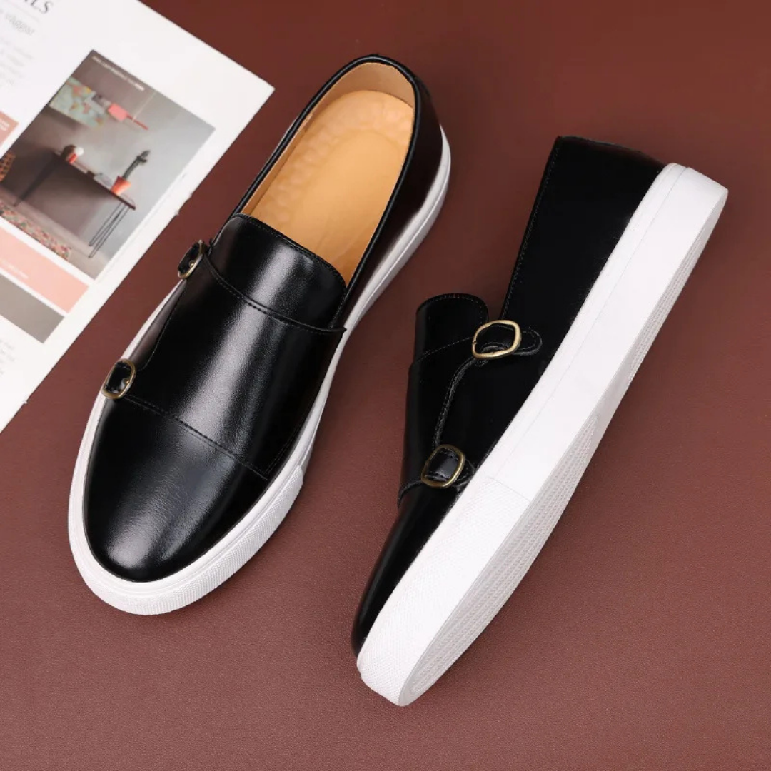 Herren Slip-On Loafer Frühling Schnallen Schuhe