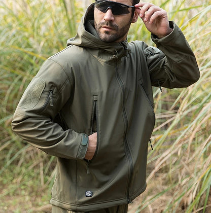 Herren Softshell Winteranzug Wasserdicht
