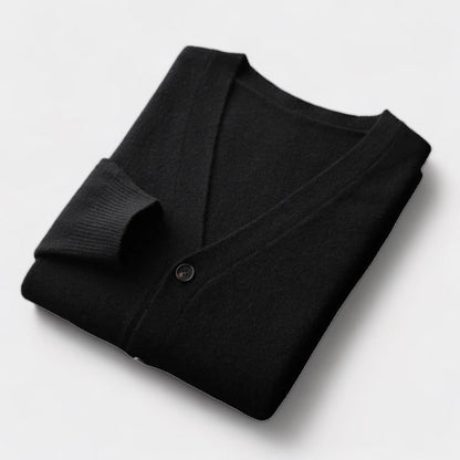 Herren Cardigan Strick Leichtgewichtig Klassisch
