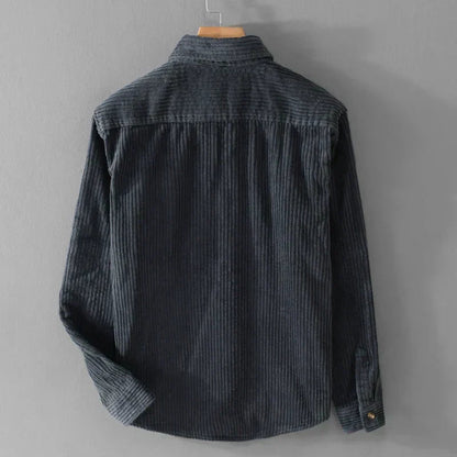 Eveloria Herren Cordjacke Lange Ärmel - Eveloria