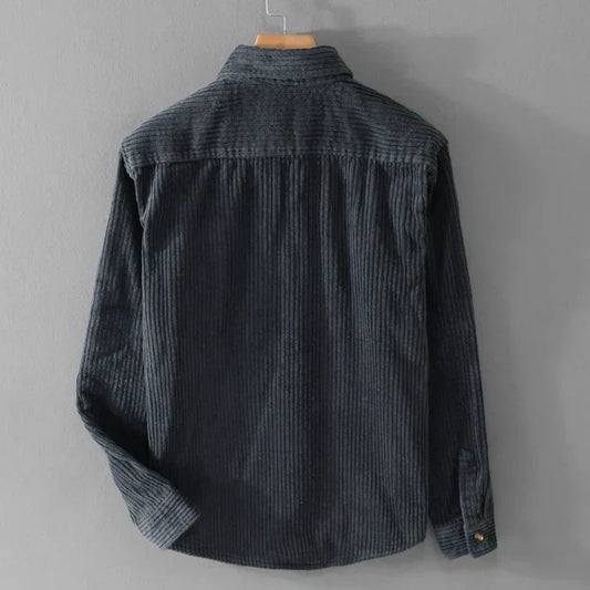 Eveloria Herren Cordjacke Lange Ärmel - Eveloria