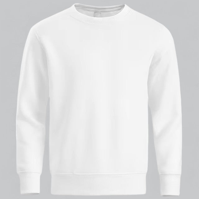 Herren Sweatshirt Rundhalsausschnitt Langarm Grau