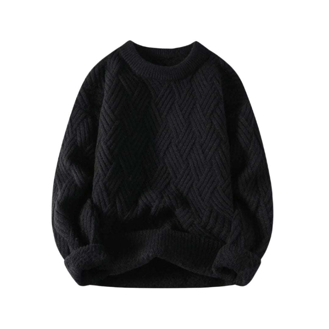 Eveloria Herren Strickpullover Bequem