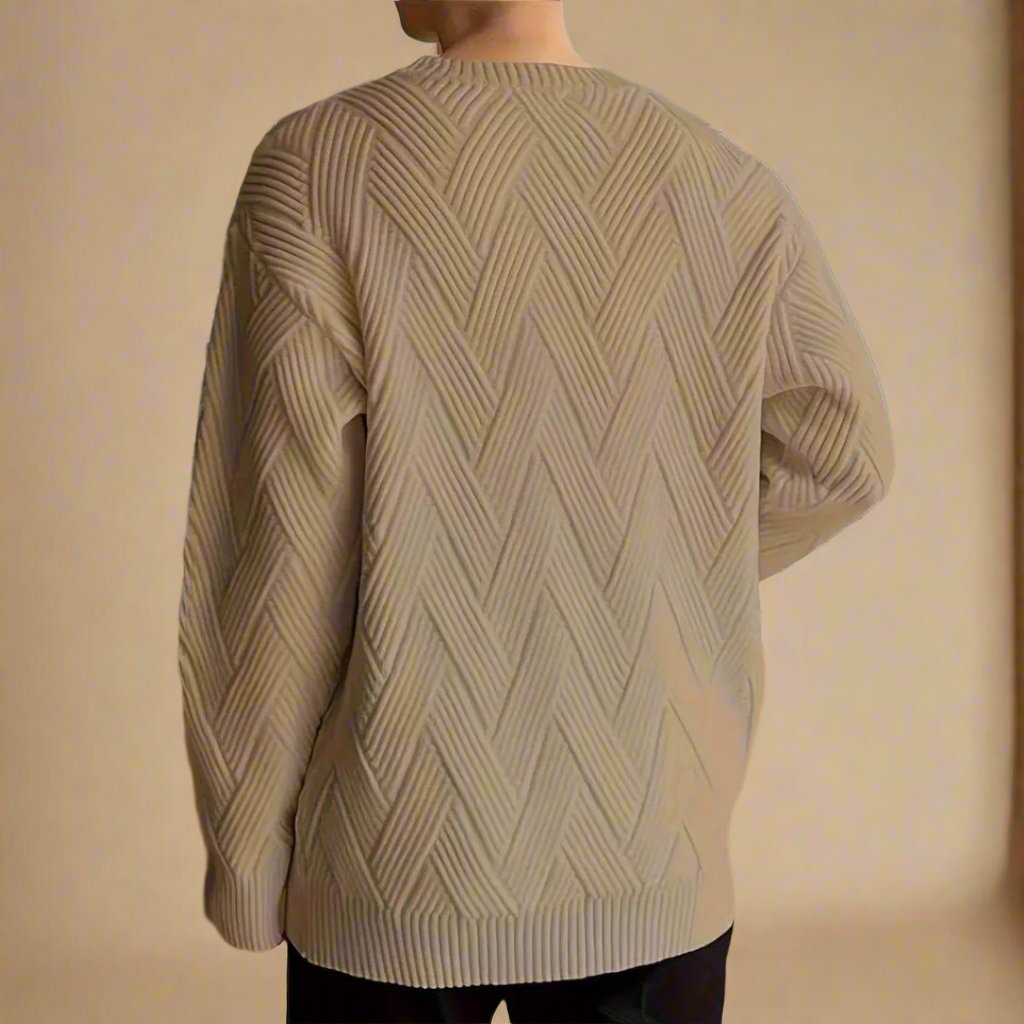Eveloria Herren Strickpullover Bequem - Eveloria