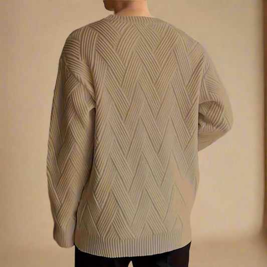 Eveloria Herren Strickpullover Bequem - Eveloria
