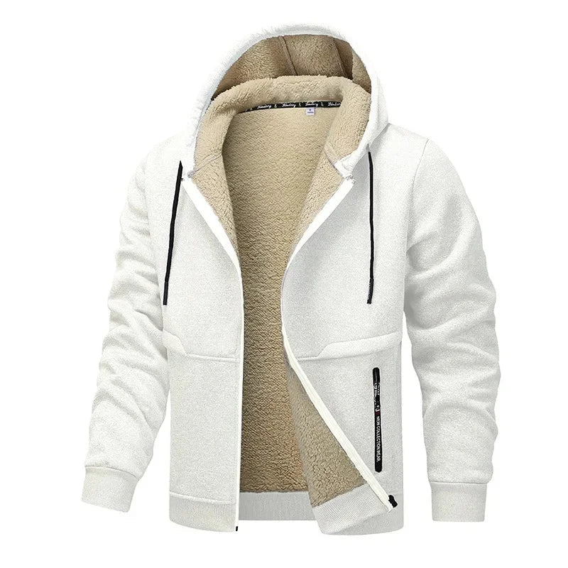 Eveloria Herren Winterfleecejacke Wasserabweisend