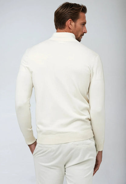 Hagen Herren Pullover Lässig Reißverschluss