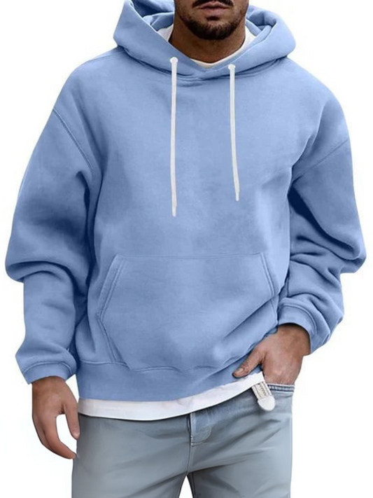 Herren Hoodie Verstellbare Kapuze Kängurutasche - Eveloria