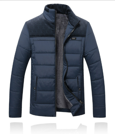 Herren Wintersteppjacke Winddicht Modern