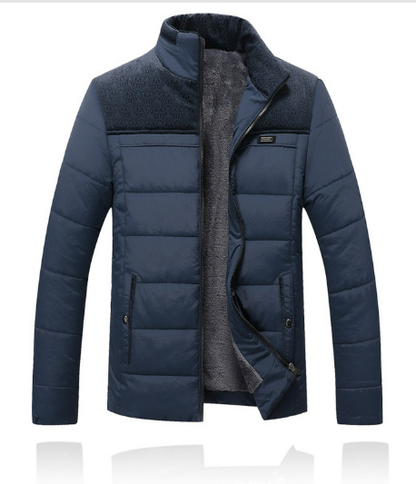 Herren Wintersteppjacke Winddicht Modern