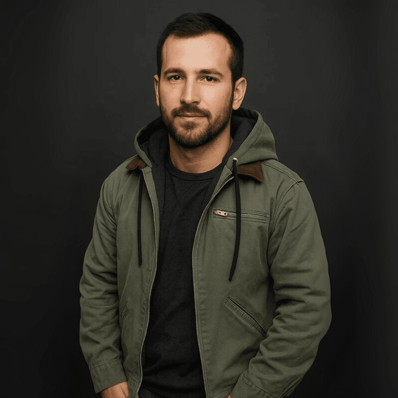 Herren Lederjacke Winter Kapuze Reißverschluss
