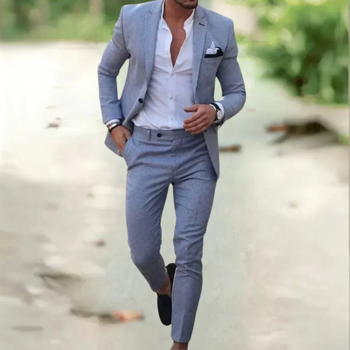 Herren Hochzeitsanzug Set Formal