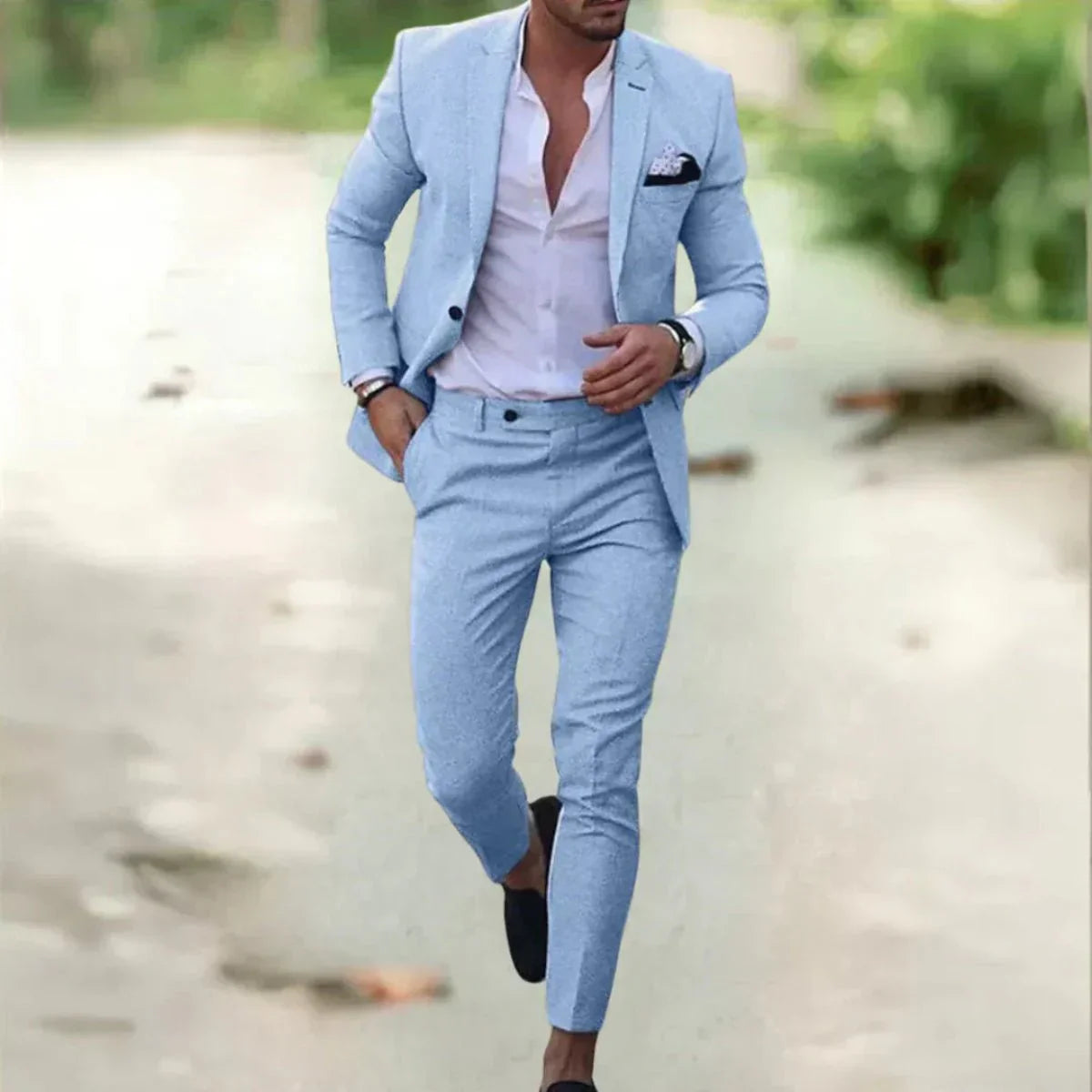 Herren Hochzeitsanzug Set Formal
