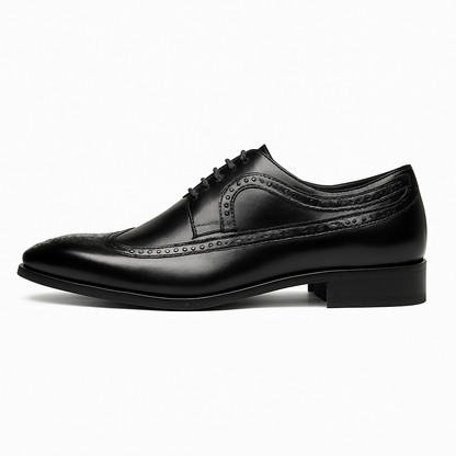 Herren Brogue Oxford Schuhe Klassisches Leder