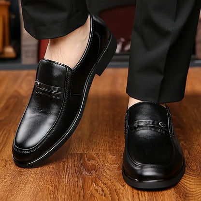 Herren Polierte Slip-On Schuhe