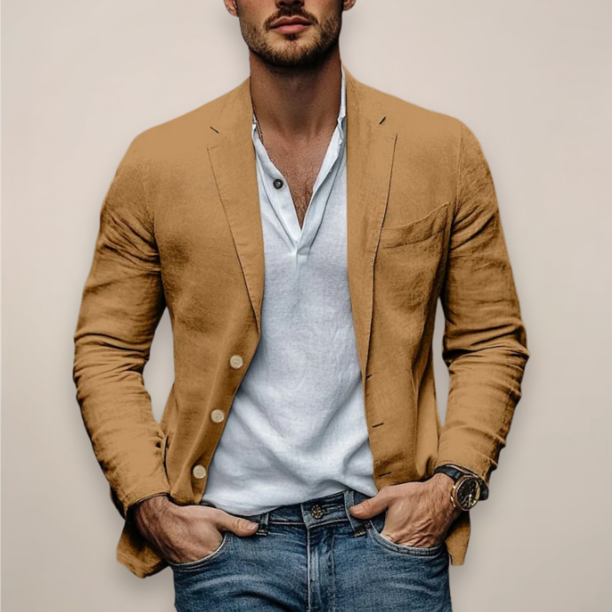 Herren Blazer Sommer Modern Lutz