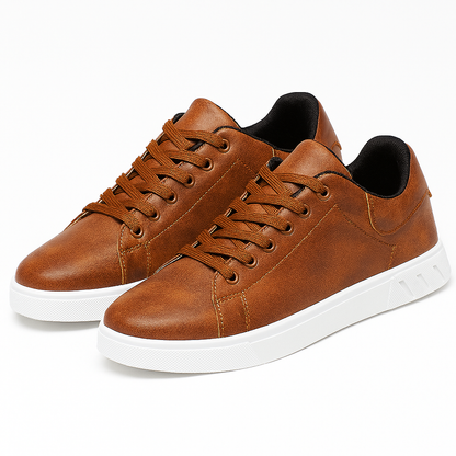 Eli Herren Sneaker Modern Lässig Schwarz - Eveloria