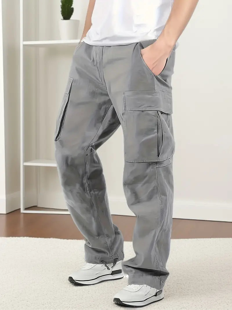 Eveloria Herren Jogginghose Elastischer Bund Mit Taschen - Eveloria