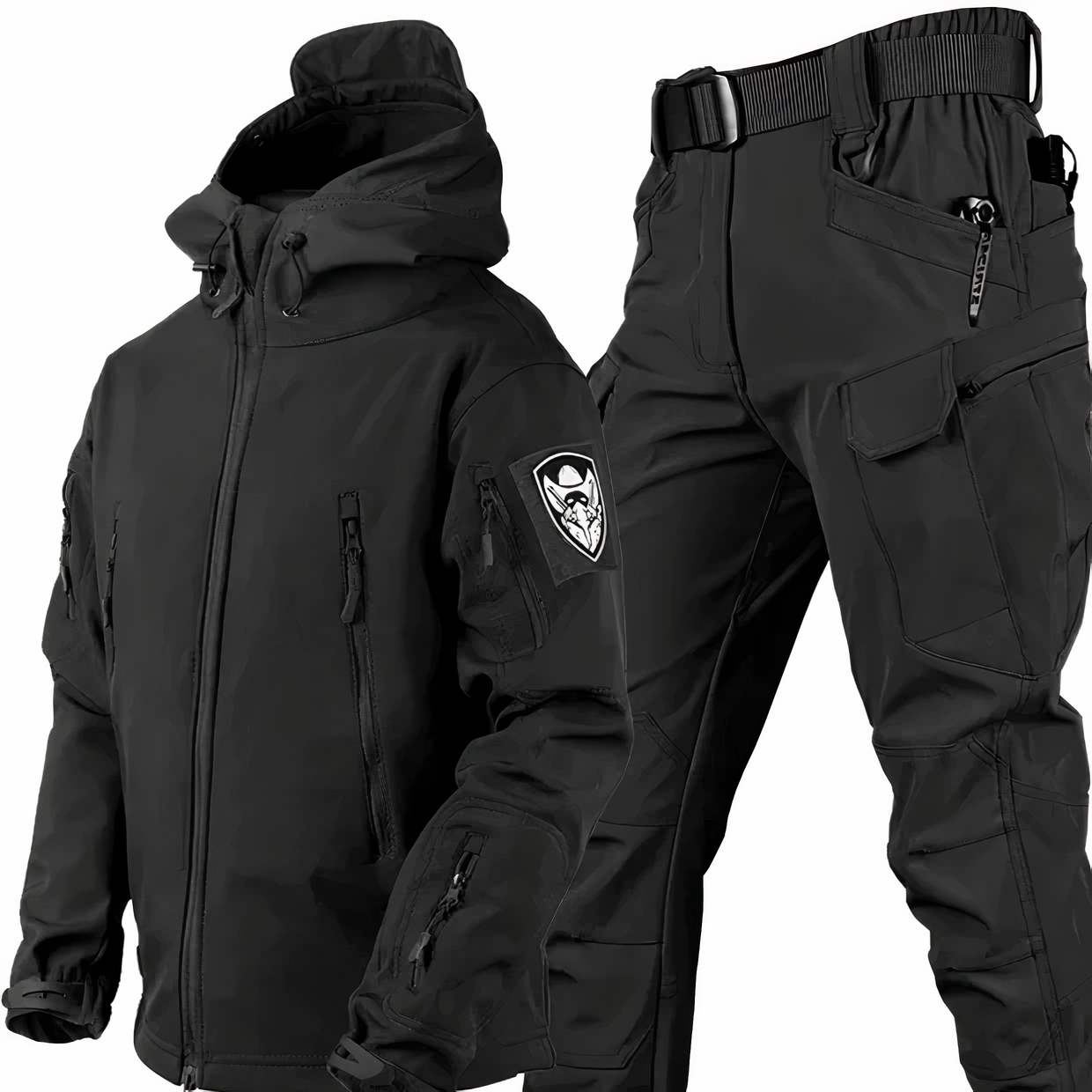 Herren Taktische Outdoor-Jacke und Hose Wasserdicht Militär - Eveloria