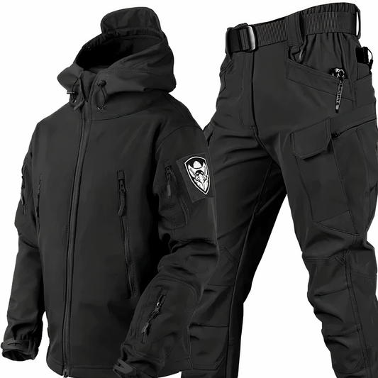 Herren Taktische Outdoor-Jacke und Hose Wasserdicht Militär - Eveloria