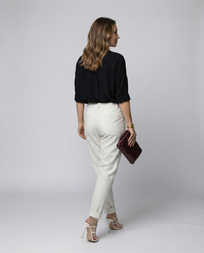 Damen Taillenhose Elegantes Design