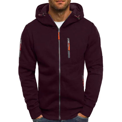 Anselm Herren Multifunktionale Tech-Fleece Jacke