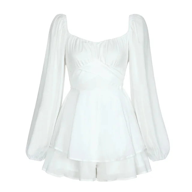 Eveloria Damen Schößchen-Design
