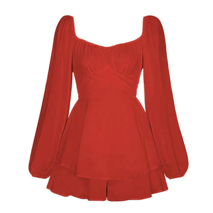 Eveloria Damen Schößchen-Design